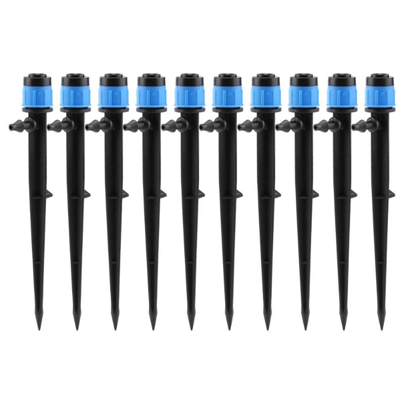 50Pcs/Pack Garden Lawn 360 Drip Irrigation System Plants Watering Nozzle Sprinkler Spary Dripper