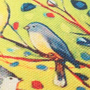 Cotton Linen Seat Back Cushion Cover Pillowcase Cushion Case Branch Birds Home Decor Gift