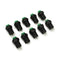 Wendao DS-228 125V 3A 12mm Self Locking ON/OFF Switch Push Button Round 10pcs
