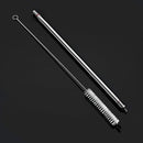 Home Brewing 13.7" Length Spring Loaded Bottle Filler Nylon Cleaning Brush