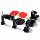 Helmet Accessories Set J Hook BucklE Mount Basic Adapter Screw with 3M Sticker for Gopro Hero 5 4 3