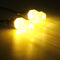 3W Bulb Universal Motorcycle Bike LED Light Turn Signals Blue/Yellow