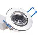 Dimmable AC85-265V 3W LED RGB Colorful Ceiling Light Down Lamp with Remote Control