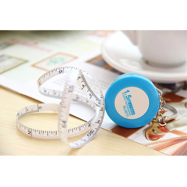 Raitool  150CM Soft Rubber Tape Measures Sewing Tailor Body Measuring Tool With Key Ring