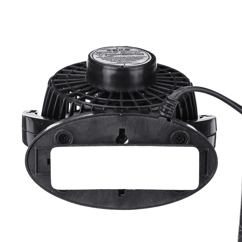 DC 12V/24V 360 All-Round Mini Auto Air Cooling Fan Adjustable Low Noise