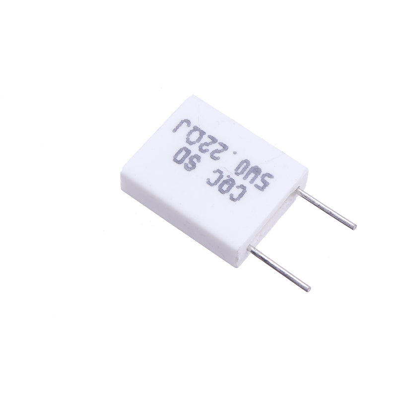 10pcs BPR56 5W 0.22R 0.22 Ohm 5w Non-inductive Ceramic Cement Resistor Wirewound Resistance