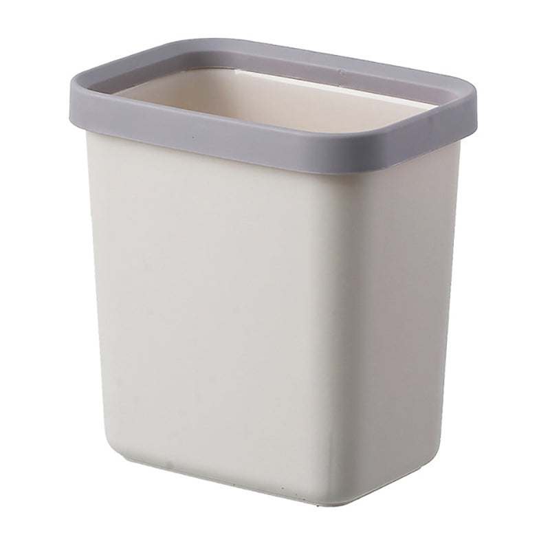 2L/6L/10L Waste Bins Creative Simple Nordic Desktop Trash Can with/Without Cover for Office Home Living Room Bathroom