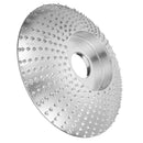 85x16mm Chrome Wood Grinding Wheel Rotary Disc Sanding Wood Carving Tool Abrasive Disc