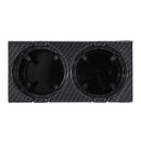 Carbon Fiber Center Console Drink Cup Coin Holder Box for BMW 3 Series E46 99-06