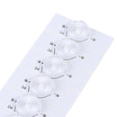 60pcs 3V SMD Lamp Beads with Optical Lens Fliter and 2M Wire for 32-65 inch LED TV Repair