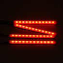 DC12V 4 in 1 RGB Smart APP bluetooth Control Car Interior Atmosphere Footwell LED Strip Light