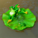 Floating Pond Decor Outdoor Simulation Resin Cute Swimming Pool Lawn Frog Decorations Ornament Garden Art in Water