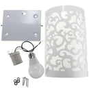 3W Modern Up & Down Cut Curved White Wall Light Sconce Lighting Lamp Indoor