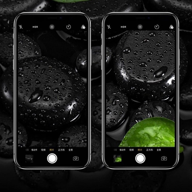Bakeey Converted Change iPhone XS to iphone 11 Pro Max Second Change Metal + Tempered Glass 2 in 1 Anti-scratch Phone Camera Lens Protector for iPhone XS