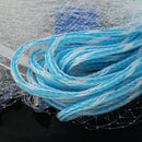 3Mx1.5M Nylon Monofilament Hand Throw Fishing Net Spin Bait Casting Sinker Small Mesh Equipment