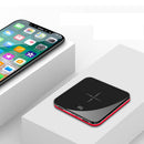 3 IN 1 Mini Power Bank 10000 MAH Thin Portable Wireless 2.1A Fast Charging