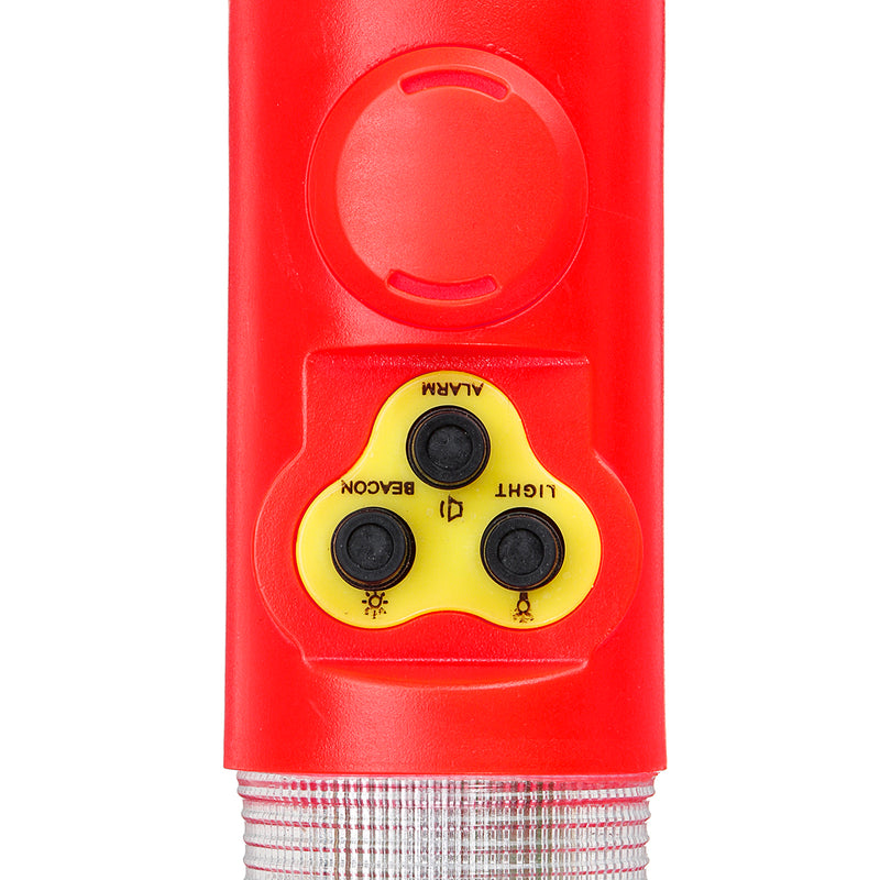 6in1 Car Glass Window Hammers Seat Belt Cutter Flashlight Alarm Emergency Escape Tools