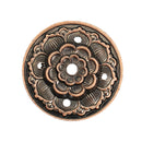 5 Holes Dragon Lotus Incense Burner Holder Retro Censer Plate For Stick Cone