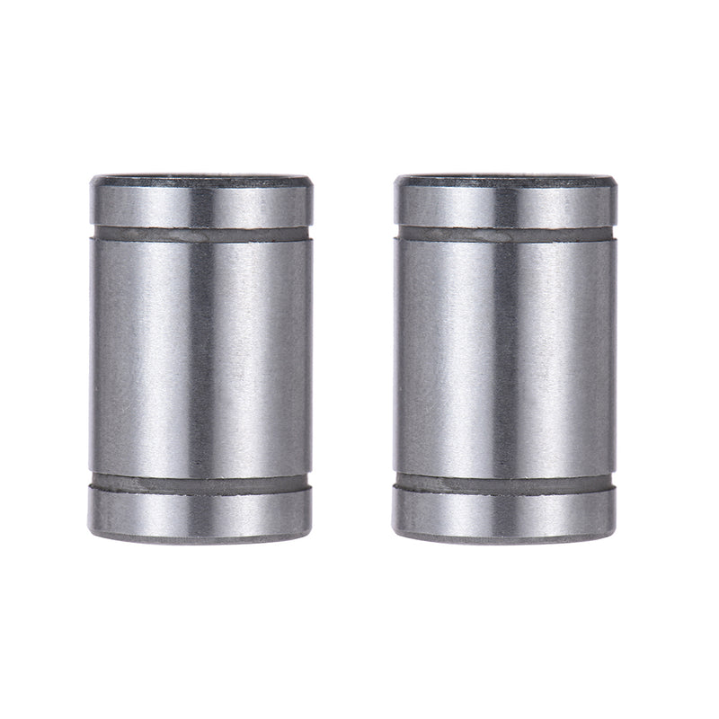 4Pcs Anet LM8UU Linear Ball Bearings 8mm Bore Dia 15mm OD 24mm Length Rubber Linear Ball Bearing Bushing for 3D Printer