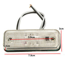 4 LED Side Marker Light Indicator Lamp for Bus Truck Trailer Lorry Caravan 12~24V E8
