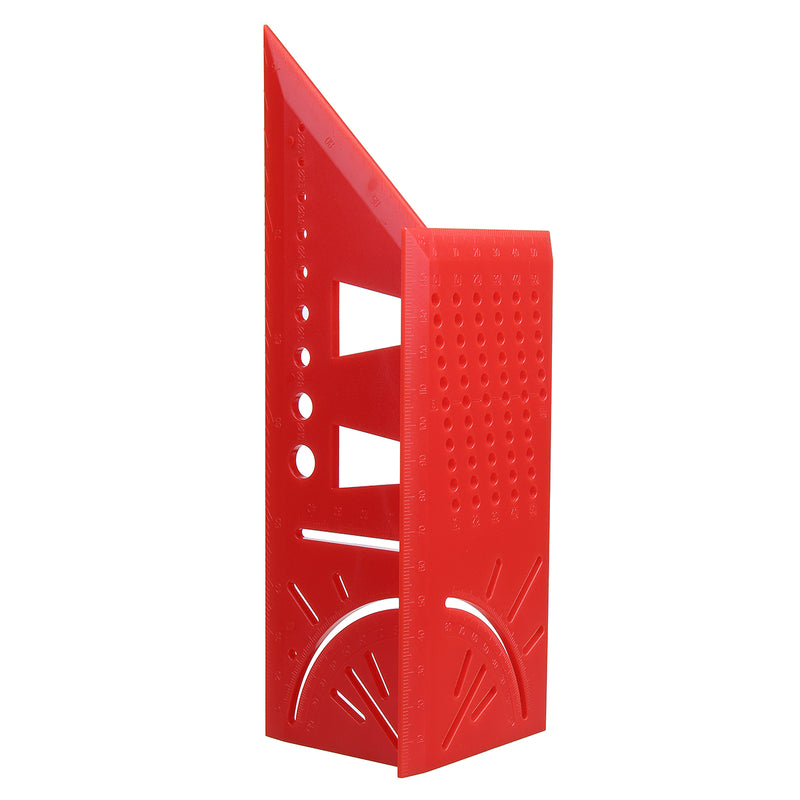 Woodworking Ruler 3D Mitre Angle Measuring Gauge Square Size Measure Hole Positioning Tool