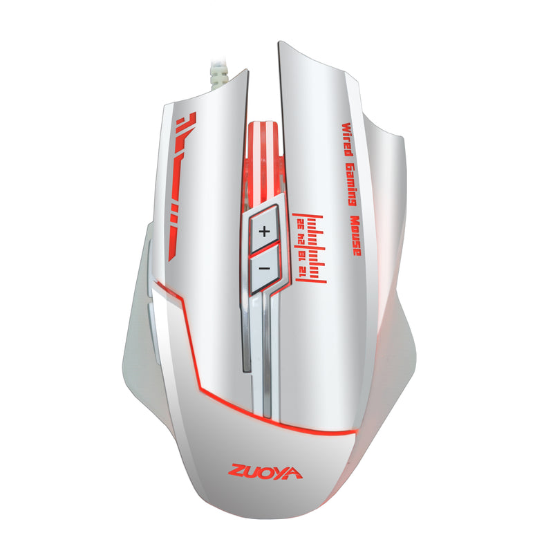 ZUOYA MMR7 Wired Gaming Mouse USB LED Desktop Gaming Computer Optical Gamer Mice Macro Mouse For Laptop PC Computer