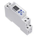 TM610 18mm Single Module DIN Rail 7 Days 24 Hours Programmable Timer Switch 220V