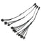 5/4/3/2 in 1 Splitter Cable for EL Wire Neon Strip Light Conected with Inverter