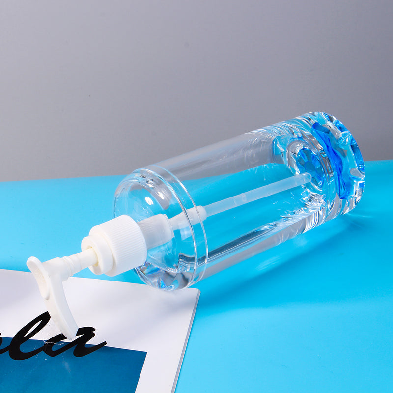 Transparent Hydraulic Bottle Acrylic Shampoo Shower Gel Soap Dispenser