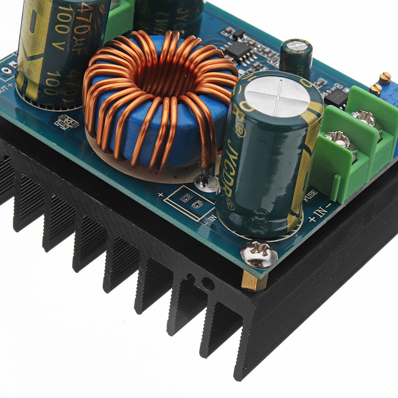 600W 12A DC 8V To 16 V Or DC 12V To 60V Adjustable Boost Converter Power Supply Board Step-Up Module