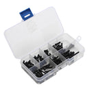 Suleve M3CH5 M3 Carbon Steel Allen Bolt 5-20mm Hex Socket Cap Screw Metric Assortment Kit 120pcs