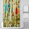 Waterproof Bathroom Curtain Custom Distinctive Cartoon African Woman Pattern Bathroom Shower Curtain