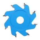 H20 Power Wood Polishing Carving Disc 8 Teeth Shovel Blade for Angle Grinder Woodworking Grinding Tool