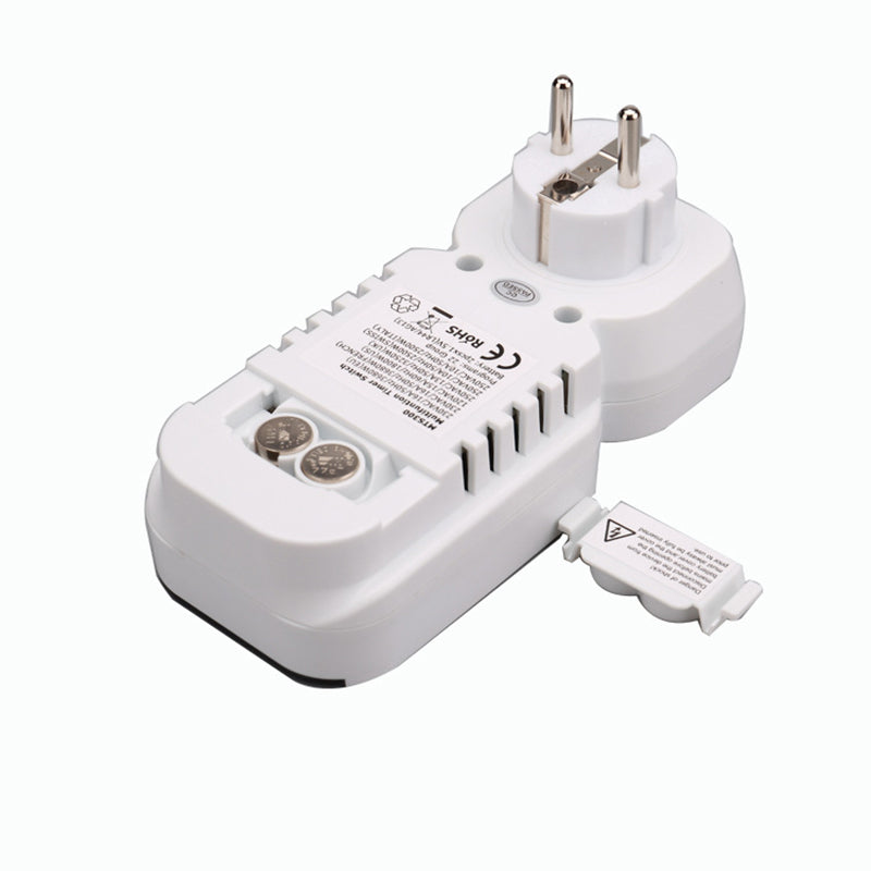 Multi-function LCD Display EU Plug Thermostat Timer Switch Socket Energy Saving