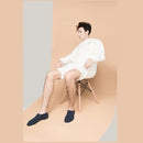 PULPOL SOCKS 5pcs Men 39-45 Combed Cotton Sport Ankle Socks Anti-slip Moisture Absorbant From Xiaomi Youpin