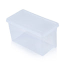 Refrigerator Storage Box Transparent Plastic Kitchen Eggs Cereal Storage Baskets