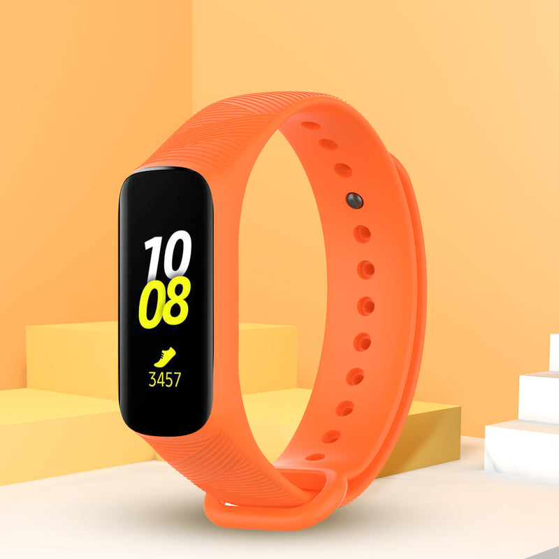 Bakeey Silicone Diagonal Smart Bracelet Watch Band Strap Replacement for Samsung Galaxy Fit-e R375