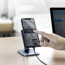 Ugreen Aluminum Alloy Desktop Phone Holder for Smart Phones 4.0-6.0 Inch iPhone X Samsung Huawei Xiaomi