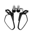 7/8 inch 22mm Motorcycle Rear View Mirrors Handlebar End Universal