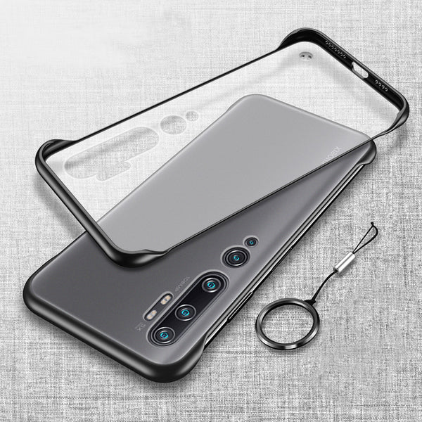 Bakeey Frameless Ultra Thin Matte With Finger Ring Hard PC Protective Case for Xiaomi Mi Note 10 / Xiaomi Mi Note 10 Pro / Xiaomi Mi CC9 Pro