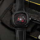 MUNITI 0361 Original Design Waterproof Creative Watch Leather Strap Business Style Quartz Watch