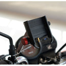3500MA 5V 1.5A 360 Rotation Mobile Phone Holder With USB Power Bank Charing GPS Navigation Bracket Mirror Installation For Motorcycle Bike Cycling