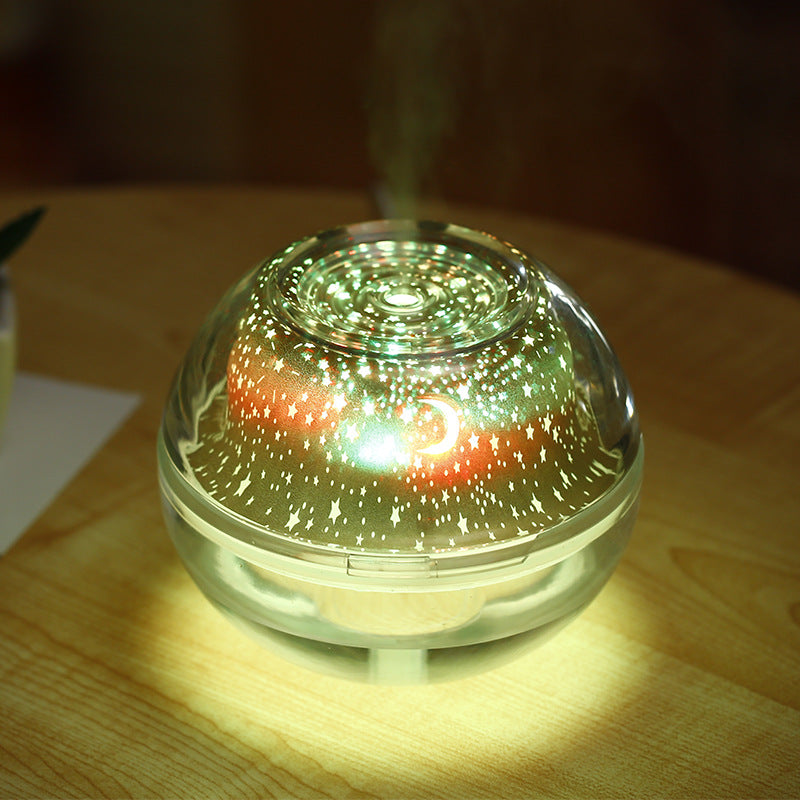 5V 5W LED Ultrasonic Essential Oil Humidifier Diffuser Mist Aromatherapy Air Purifier 500ML