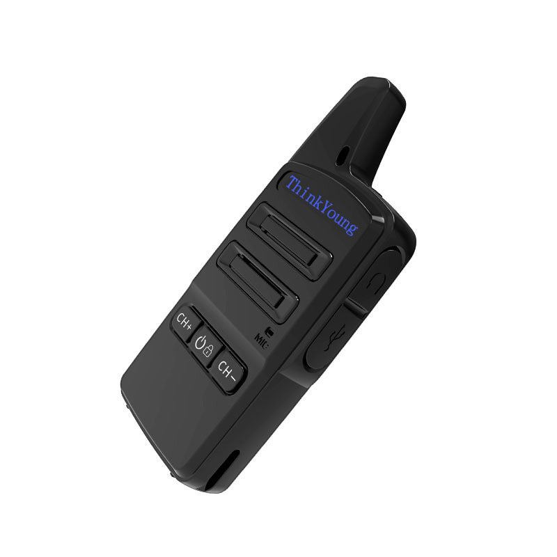 1PC ThinkYoung Q11 2W Mini Utra Thin Handheld Radio Walkie Talkie Driving Hotel Civilian Interphone Intercom