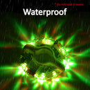 7 Color USB LED RGB Wheel Hub Light Rechargeable Waterproof Bicycle Safety Lights Bike