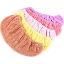 Honana BX-577 Bathroom Coral Elastic Band Quick Drying Bath Towel Hair Drying Cap Salon Spa Towel