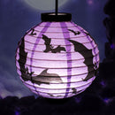 Halloween LED Paper Lantern Pumpkin Spider Bat Lights Hanging Lamp Props Decoration Party Supplies