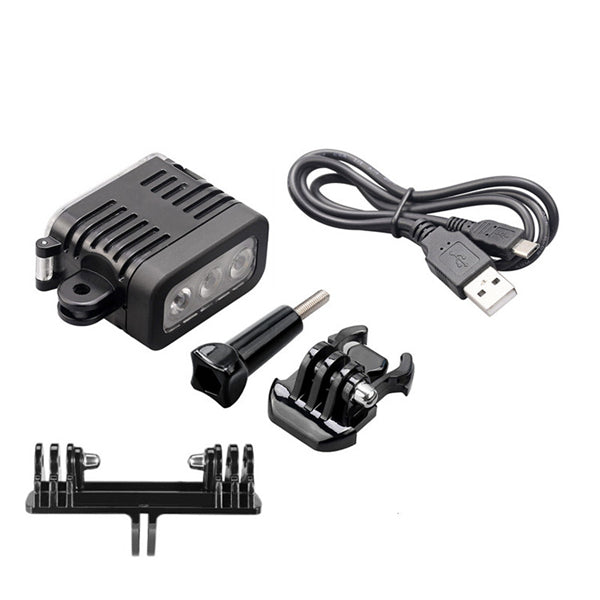 Waterproof LED Flash Fill Light Spot Lamp for Gopro Hero 4 Session SJCAM Xiaomi Yi DSLR Camera