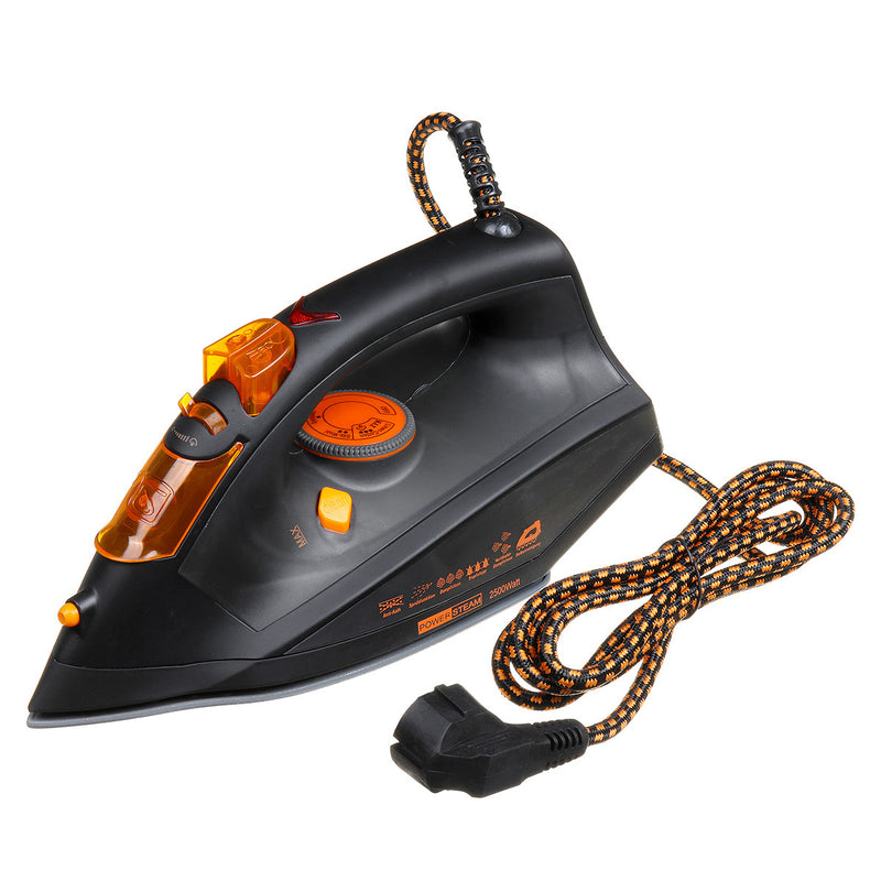 2500W Electric Strong Steam Iron Self-Cleaning Adjustable Temperature Steam 220V