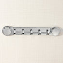 6 Hooks Wall Hook Mounted Rack Coat Robe Hat Cloth Hanging Hanger Holder